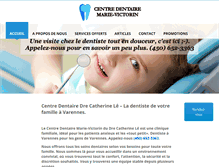 Tablet Screenshot of dentistedentiste.com